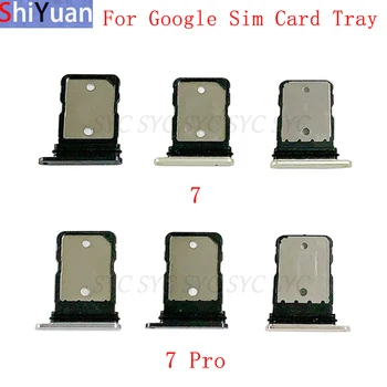 메모리 MicroSD 카드 SIM 카드 트레이 SIM 카드 슬롯더글 픽셀 7Pro Sim 카드 트레이 교체 부분