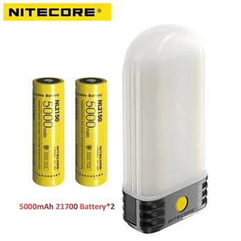 NITECORE LR60 야영 빛을 지도했습니다 280 루멘 힘 은행 18650/21700Charger USB-C 빠른 충전 입력