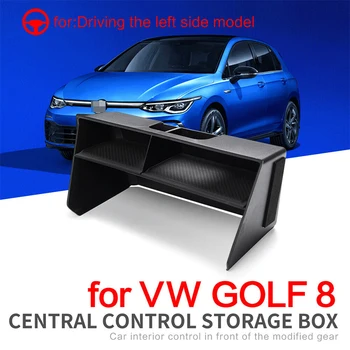 VW 를 위한 폭스바겐 골프 8MK8CD1 2020 2021 2022Golf8 차 중앙 팔걸이 저장 상자 중심 콘솔 무리를 짓는 주최자 홀더