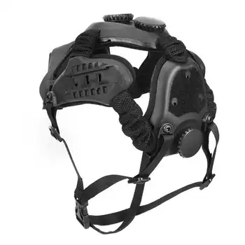 다기능 소프트 헬멧 편리한 조정 밤 비전 헬멧 지원 헬멧 액세서리