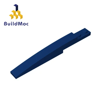 BuildMOC13731 85970 1x10 곡 벽돌 블록 부분 DIY 클래식 교육 브랜드 선물 장난감
