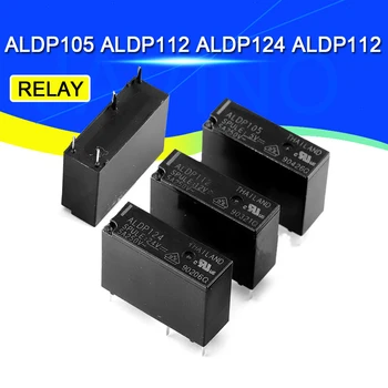 2PCS5A Relay ALDP105ALDP112ALDP124ALDP112 5V12V24V5A250V4PIN 그룹의 일반적으로 열려있는 12V3A ALD112