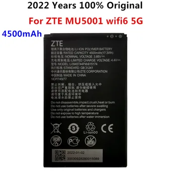 2022 년을 100%원래의 새로운 4500Li3945T44P4h815174 배터리 ZTE MU5001wifi6 5G 휴대용 무선 라우터에 배터리