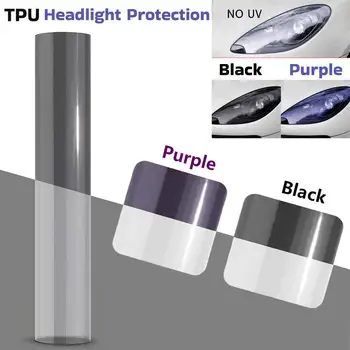 TPU UV 색깔 변화 헤드라이트를 보호 필름 PPF 페인트 브랜드 보호 필름을 자기 치유를 반대로 찰상 필름 자동차 외장