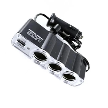 4 1 3-Socket 담배 라이터 쪼개는 도구 12V/24V 차 충전기 자동차 DC 전원 어댑터를 콘센트에 대한 차 MP3 휴대 전화 게임 콘솔