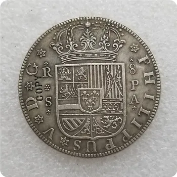 1731 스페인 8 호텔 동전을 복사 기념전-복사 동메달 동전을 수집품