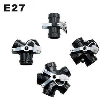 5 1E27 사-마운트 램프 홀더 E27Base Converter 램프 소켓 쪼개는 도구의 어댑터 DIY Droplight&Celling 램프