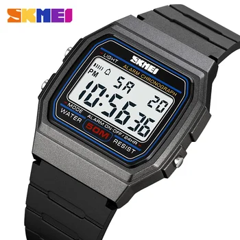 브랜드 군 크로노일 주 손목 시계 최고 브랜드를 다시 디지털 방식으로 스포츠 시계는 남성 5 기 압 방수 방수 알람 시계 reloj hombre