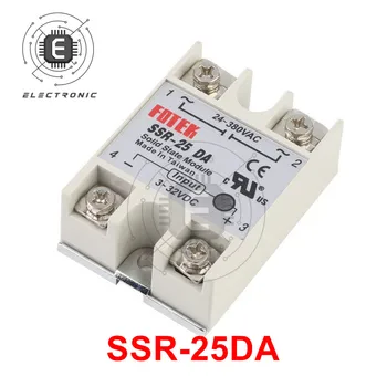 SSR-10/25/60/100AA SSR-10/25/40/50/60/75/100DA 단 하나 단계 FOTEK 고체 릴레이 모듈 AC/DC 컨 AC 높은 품질