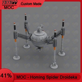 새로운 Customed 공간리즈 OG-9 유투 거미 인형 모델에서 유명한 굴삭기 빌딩 블록 모 벽돌 장난감 선물