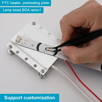 LED 역광선 램프 구슬 제거제 BGA 역할 플레이트 спотеры для сварки PTC 난방 납땜 칩을 제거 용접