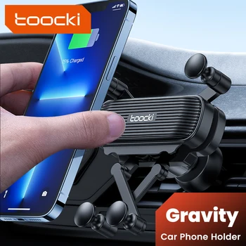 Toocki Gravity 자동차 전화 홀더 360°회전 Air Vent Mount 전화 홀더에서 자동차 GPS 스탠드 삼성 Xiaomi