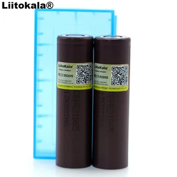 Liitokala 새로운 원 HG2 18650 배터리 3000mAh18650HG2 3.6V 출력 20A,전력 배터리+저장소 상자