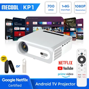 MECOOL KP1 가정 극장 영사기 1080P FULL HD14000 루멘 디스플레이 장치에 대한 집과 영화 5