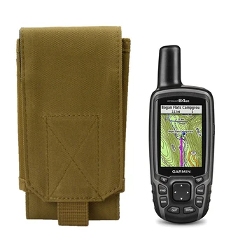 군대 Camo 위장 휴대용 가방 벨트 주머니 사례에 대한 하이킹 Garmin GPS GPSMAP64st62st64 64sx64cs62cs66st66s65sr66i67