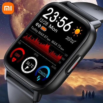 Xiaomi 프로 똑똑한 시계 1.69 인치 터치스크린혈 산소 모니터링 시계 smartwatch 남자 몸의 온도를 마음 속도 모니터링