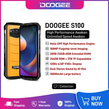 DOOGEE S100 견고한 휴대 전화 6.58