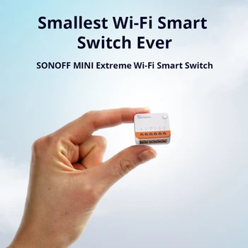 SONOFF 미니 R4WiFi 똑똑한 스위치 모듈 스마트 2 방법으로 스위치는 스마트 홈으로 작동 R5S-메이트는 무선 제어 Alexa Google 홈