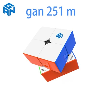 GAN251M Pro2x2 자기 속도 큐브 프 GAN 큐브 251M 에 Gan251 도약 Cubo 퍼즐 GAN249V2 스트레스 장난감