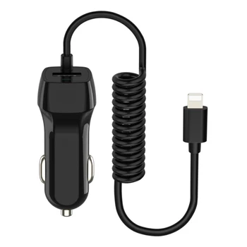 자동차 충전기 봄 마이크로 USB 유형 C 케이블을 위한 아이폰 12 11XR8 담배 라이터의 USB 어댑터 트럭 차 충전기 휴대 전화