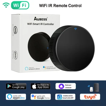 Tuya WiFi 적외선 원격 제어를 위해 TV DVD AUD AC Tuya 스마트 라이프 리모트 컨트롤러 스마트 홈 컨트롤러를 통해 Alexa Google 홈