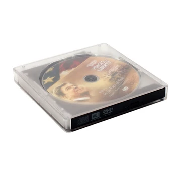 휴대용 CD/DVD 드라이브를 외부 광학적인 리더 USB3.0 유형 C 에 대한 인터페이스 데스크탑 노트북 맥북 Windows XP/Vista/7/8/10/11