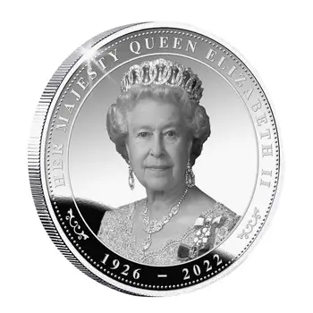 여왕은 기념 동전 1926-2022 갖춘 그녀의 위엄을 기념하는 동전을 위한 엘리자베스 여왕 동전 주년 기념 컬렉션