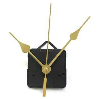 1 설정 거계 메커니즘이 금과 백색 까만 바늘 시계 실제적인 석영 Mute 벽 시계 이동 Reloj De 깎았