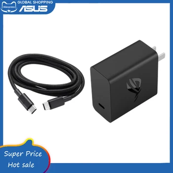 Asus 원 20V3.25A65W 저희 플러그인 빠른 충전하는 충전기 머리&C USB 케이블에 대한 Rog 전화 6/6Pro