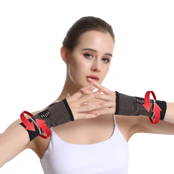 1 개의 구리 압축에 관절염을 위한 장갑을 근 RSI 류마치스성 염증이 생길 수도 손으로 고통을 컴퓨터 입력을 지원에 대한 손에 있습니다.
