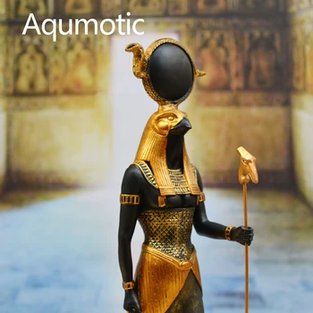 Aqumotic 하나님의 전쟁 Isis 아들이상 장식 기념 고대 이집트의 신화 1 개 이글은 뱀의 왕 장식