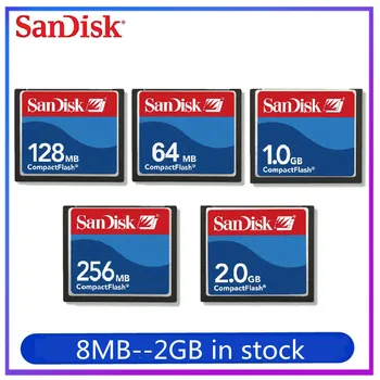 Sandisk 컴팩트 플래시 카드 1GB2GB512MB256MB128MB96MB64MB32MB16MB8MB CF 메모리 카드 CF 카드