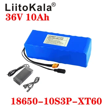 LiitoKala36V10S3P10Ah500W 높은 전력 용량 42V18650 리튬 건전지 팩 Ebike 전기 자동차 모터 자전거 스쿠터 BMS