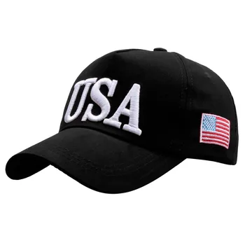 무료배송 남성 여성 중립 여름 아메리카 플래그 야구 모자 코듀로이 조절 가능한 모자 챙자 옴므 판매