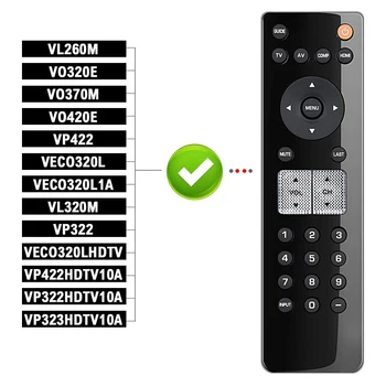 새로운 VR2 대체 위해 원격 제어를 방지하 TV RC-VR2VP322VX240M VP422VL320M VO320E VO370M VL260M VO420E VECO320L VECO320L1A