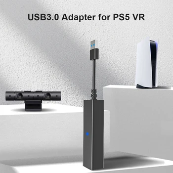 에 대한 PS5VR 케이블 어댑터 PS5 콘솔 USB3.0Mini 카메라 커넥터 PS VR PS5 케이블 어댑터 스테이션 5 액세서리