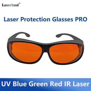레이저 안경 안전을 보호 고글색 빨강 녹색 IR808nm UV1064nm532nm Q-스위치 귀영나팔 머리 제거 아름다움 살롱