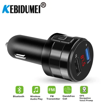 자동차 Bluetooth FM 송신기 모듈레이터 3.1A USB 포트 차 충전기 어댑터 MP3 플레이어 무선 오디오 수신기 핸즈프리 키트