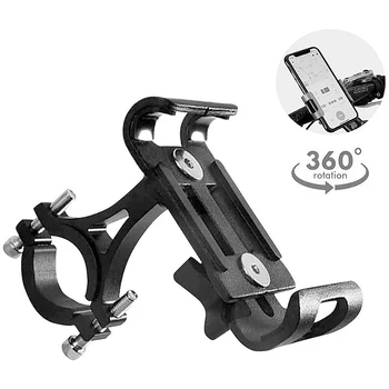 오토바이 휴대 전화 자전거 홀더 부류 360°GPS 클립 자전거를 위한 부류 아이폰 화웨이 테크 내 금속 브라켓