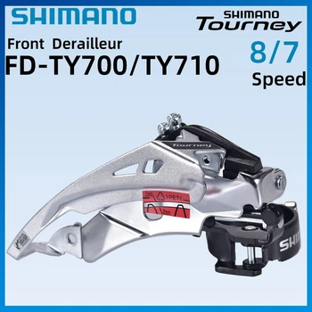 SHIMANO 토너먼트 FD-TY700TY710MTB 앞 변속기와 3x8 3x7 속도의 최고 스윙 밴드 클램프 산 원래 부품