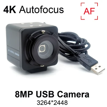 4K Af 캠 USB 하여 카메라 CCD IMX179 센서 높은 속도 Mjpeg8MP 왜곡없는 렌즈를 위한 라이브 비디오 교회