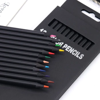 12 색 나무로 되는 연필 그림 펜 색깔로 이어질 연필을 쓰고 그림 Office Stationery 연필을 선물을 학생들을 위한 새로운