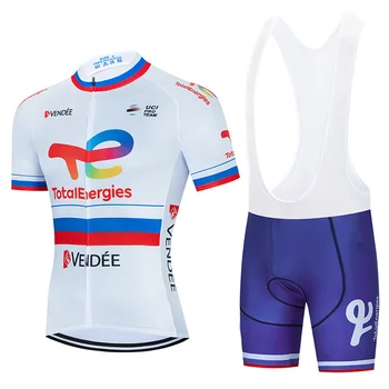 총 사이클 팀 저지 턱받이트 MTB 자전거 경주 의류 옷 여름 자전거 도로 셔츠 2023 남자 단 타이츠 스포츠