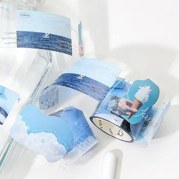 여행 스타일의 심미적인 종이 테이프 애완 동물 종이 테이프 저널링에 대한 스크랩 공급하는 저널 플래너의 예술&공예품