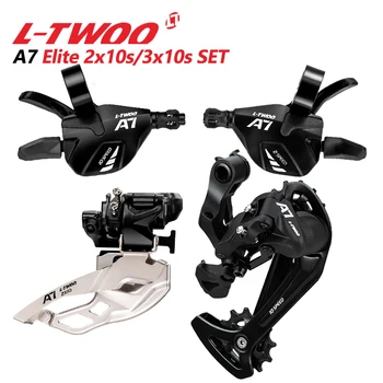 LTWOO A7 2x10 속도 3x10 속도 MTB 조작 버튼 SGS 후면 변속기 산악 자전거 부품 호환 Shimano Deore