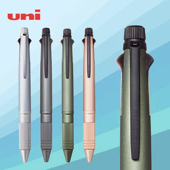 일본 유니개의 금속 5 에 1 볼펜/기계적인 연필 MSXE5-2000A 낮은 중심 0.5mm 비즈니스 호 ручки