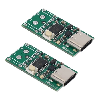2X USB-C PD2.0/3 을.0DC Converter 전원 공급 장치 모듈을 미끼 빠른 충전거 투표는 폴링 탐지기 테스터(ZY12PDN)