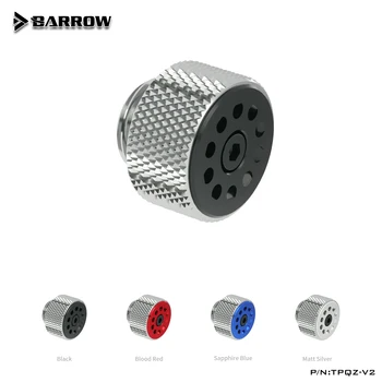 Barrow TPQZ-V2 멀티 컬러는 공기 배출 밸브 쉬어가는 이야기 이음쇠 g1/4watercooling pc Silver/Black/White